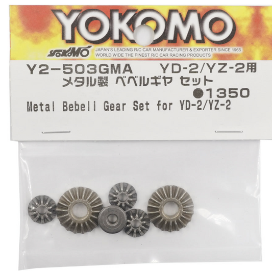 Yokomo Steel Gear Diff Bevel Gear Set for YD-2