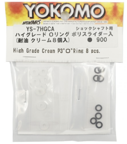 Yokomo High Grade O Ring for Shock (8pcs)
