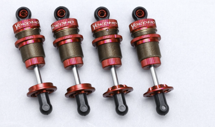 Yokomo SLF Big Bore Shock Set (Red)