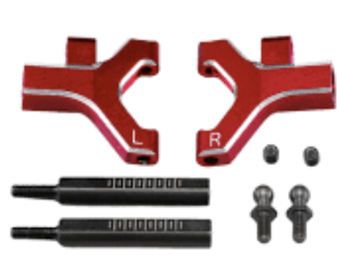Yokomo Aluminum Front Short A arm Set for YD-2 (Red)