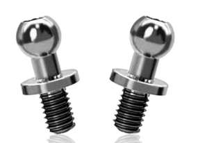 T-works 64 Titanium 4.3x4.4mm Ball End