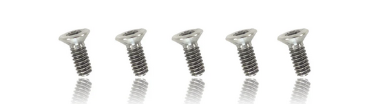 T-works 64 Titanium Hex. Countersink Screw 2mm x 8mm (10pcs)