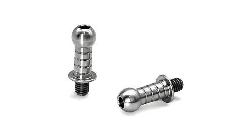 T-Works 64 Titanium Antiroll bar Ball ( For Mugen MTC2 ) 2pcs