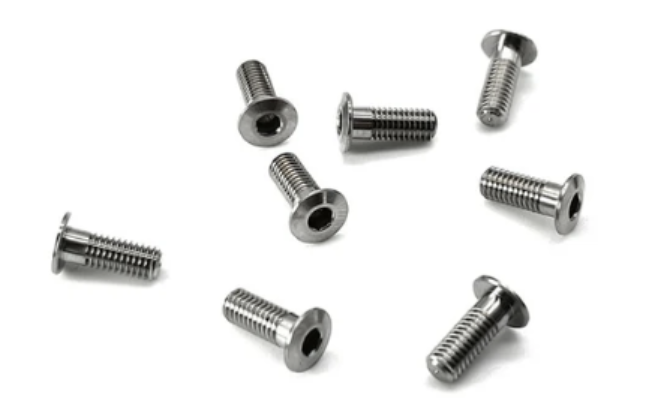 T-works Hex Socket Head Low Profile Half Thread Screws 3mm x 4mm (8pcs)