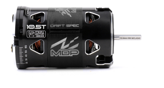 Maclan Drift Performance MDP 10.5T Motor (Black/Silver)
