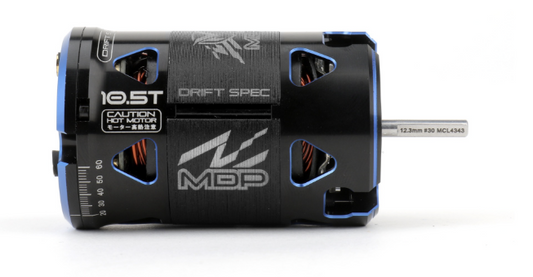Maclan Drift Performance MDP 10.5T Motor (Black/Blue)