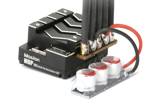 Maclan MDP 160 Drift Performance ESC (Black/Silver)