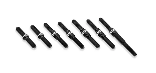 T-works Alum.7075-T6 Black Coating Turnbuckle 3mm x 20mm