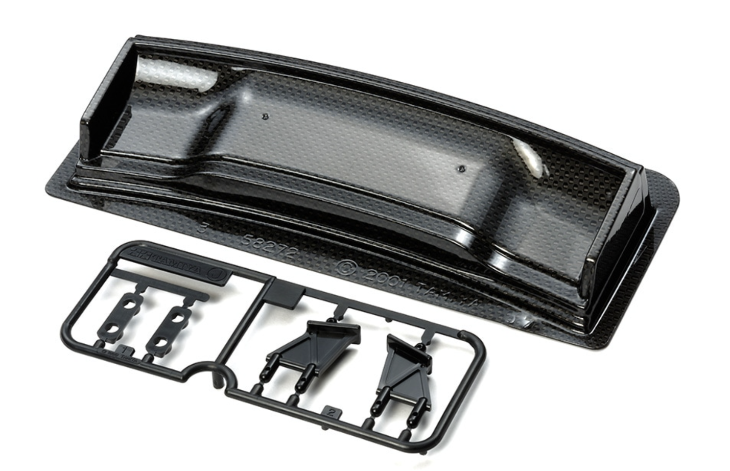 TAMIYA RACING WING α (CARBON PATTERN)