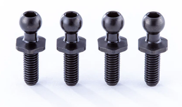 Reved Steel Rod End Ball (L size, 4pcs)