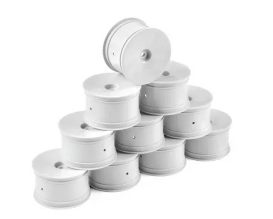 Hudy 1/10 Off-Road Wheel 2WD/4WD - Rear - White (10)