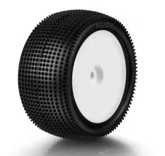 Hudy 1/10 Off-Road Glued Tire 2WD/4WD Rear Carpet - 101 (2)