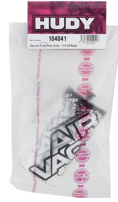 Hudy Vacuum Pump Plexi Cover - 1/10 Off-Road
