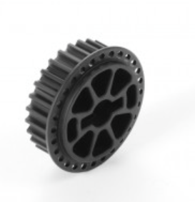 Xray Composite Side Belt Pulley 28T - Front