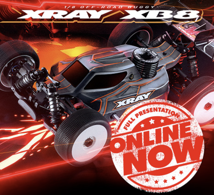 XRAY XB8'26 - 1/8 Nitro Off-Road Car