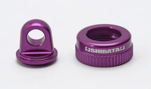 Shibata GRK Aluminum Shock Upper Cap (Purple)