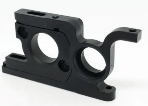 Shibata GRK4 Motor mount set / Black