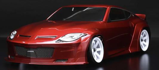 Yokomo PANDEM RZ34 Body Red w/Light Decal Precut