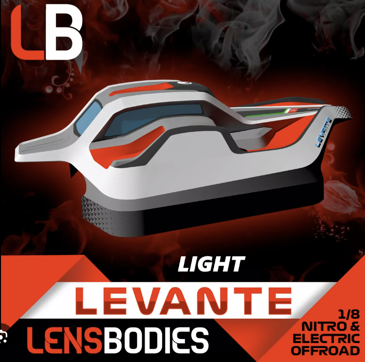 LENSBODIES L1/8 OFFROAD BODY LEVANTE LIGHT WEIGHT