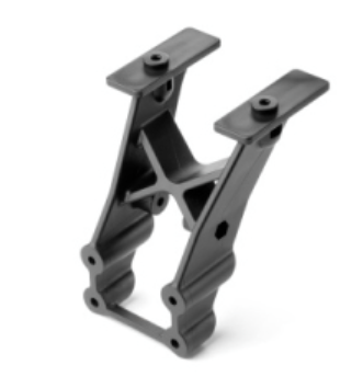 Xray XB8 Composite Rear Wing Holder - Extended Support Area