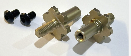 Shibata HRP Aluminum Front Axle (4mm)