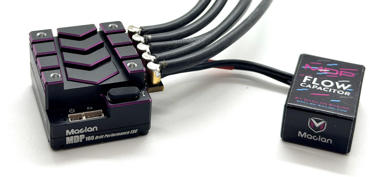 Maclan MDP 160 Drift Performance ESC "Flow Edition" Black/ Purple