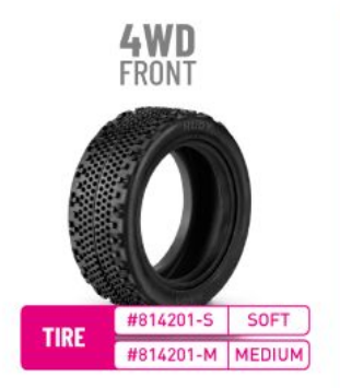 HUDY 1/10 Off-Road Tire 4WD Front Astro - 101A - Soft (2)
