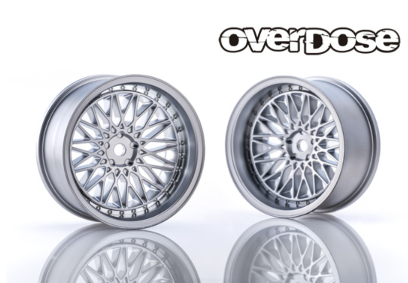 OVERDOSE Yaba KING MESH (Matte Chrome/OFF+7)