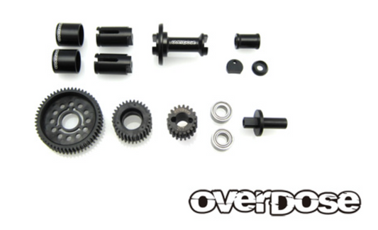 OVERDOSE Gear Drive Set Type-3 (For OD2588b, OD3875-6)