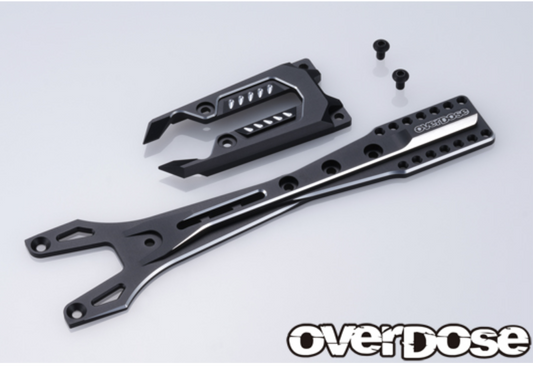 OVERDOSE Aluminum Upper Chassis Set (For GALM Series / Black)