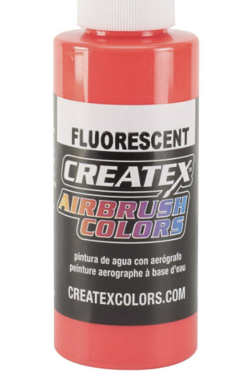 Createx Fluoroscent Red 60ml