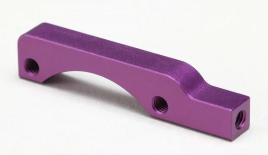 Yokomo Aluminum Cooling Fan Stay (Purple)