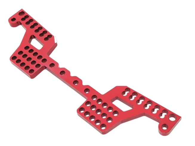 Shibata Aluminum Rear Shock Tower Ver. R (Red)