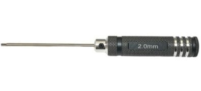 Topline Hex Wrench Screwdriver, Black (2.0 mm)