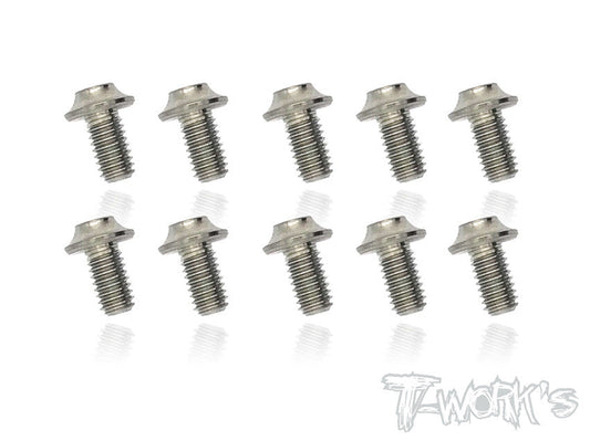 Tworks 3mm x 6mm Titanium Hex Socket UFO Head Screw