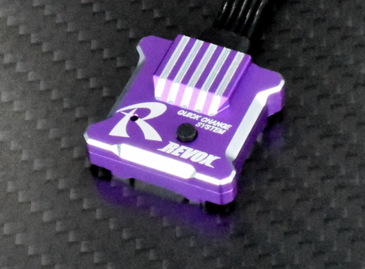 REVED Steering Gyro REVOX Purple for RWD Drift Car (3ch only)