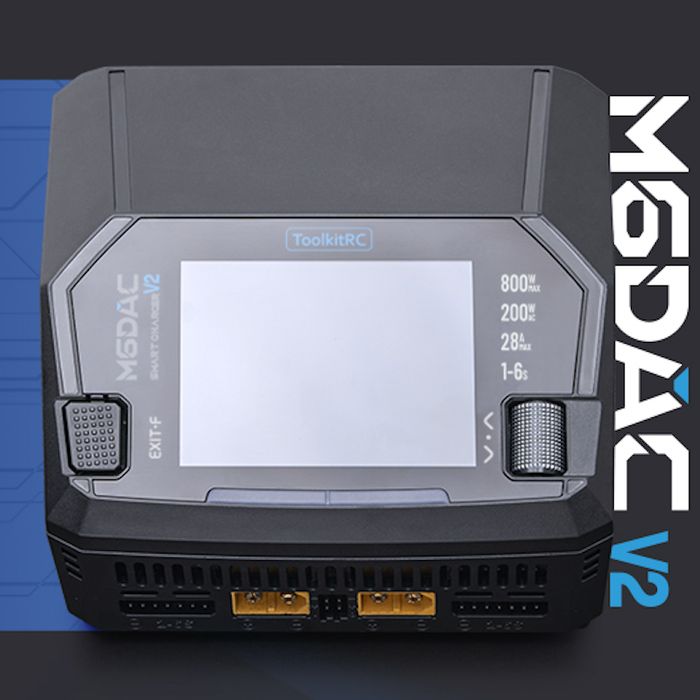 Toolkit RC M6DAC V2 AC 200W | DC 800W | 16A×2/25A SYNC | 65W Fast Charger