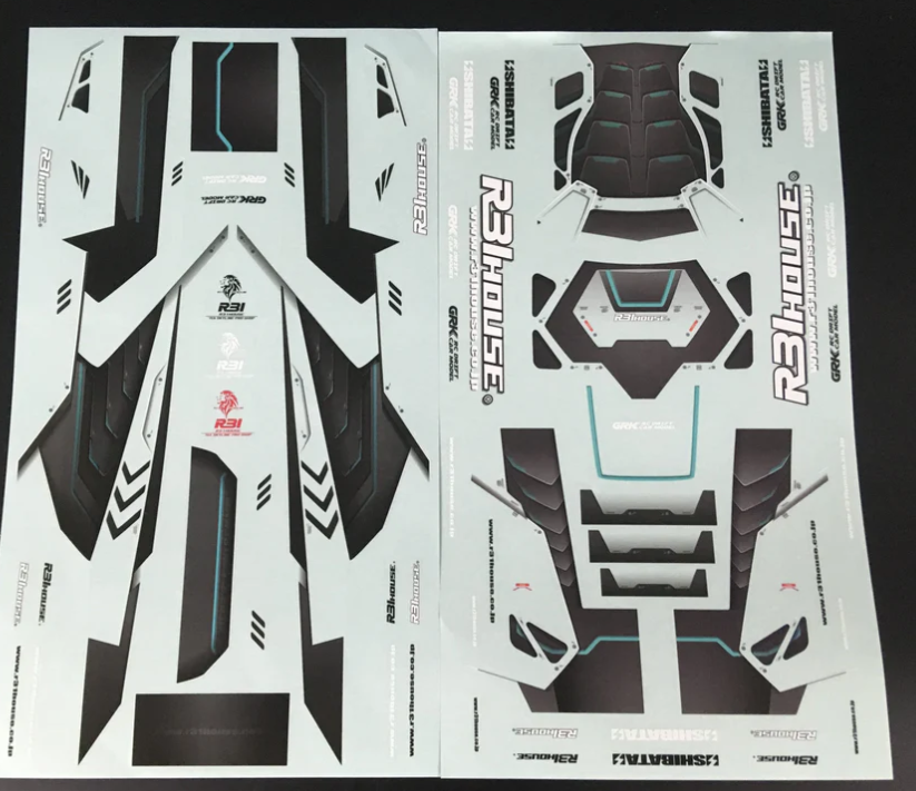 Shibata R31HOUSE G-Power Decal Set