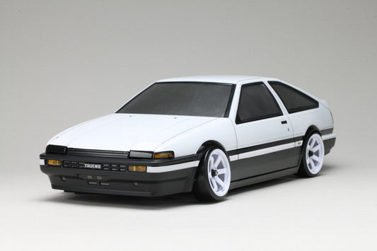 Yokomo TOYOTA Sprinter Trueno (AE86) 3-Door Body Set 1-10 Clear Lexan
