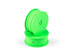 HUDY 1/10 Off-Road Wheel 2WD - Front - Green (2)