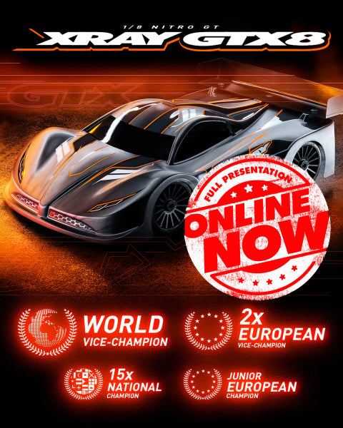 XRAY GTX27 - 1/8 Nitro On-Road GT Car