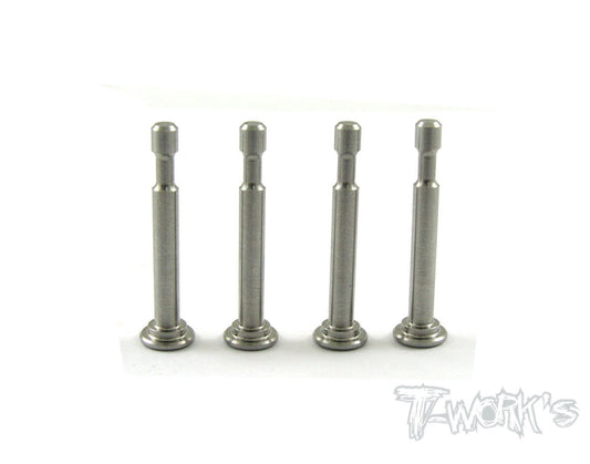 T-Work's 64 Titanium Lower Shock Mount Pins(For MP 777 SP2/ MP9/ GT3/ MP9e EVO/ MP10/ MP11)