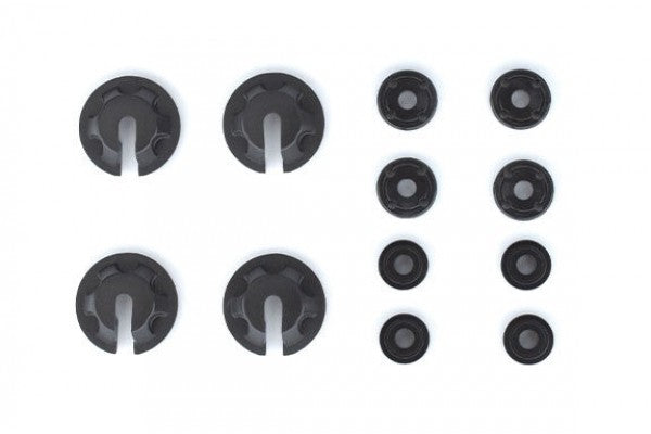RAVE D RDX Molded Shock Piston/Shaft Guide/Spring Cup (4pcs. each) [Reve D]