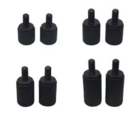 Topline 3.3g Weight w/ Screw Matte Black