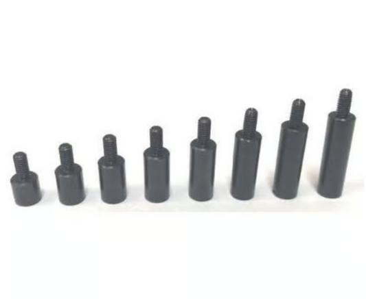 COLLAR EXTENSION STAINLRESS MATTE BLACK 14mm(Male, Female)