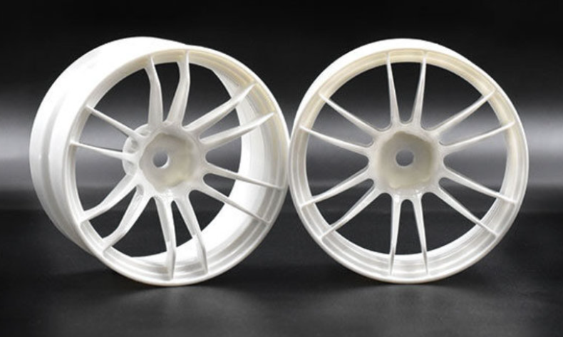 ReveD Competition Wheel UL12, White, Offset 6, Pack of 2