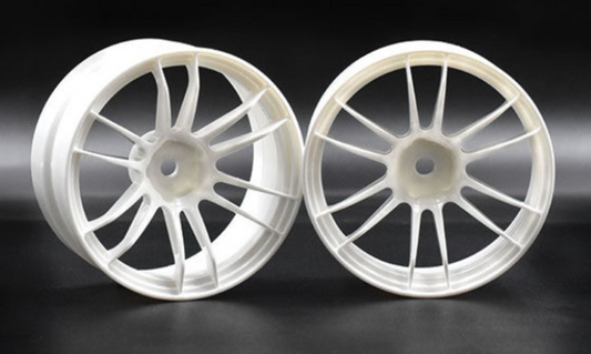 ReveD Competition Wheel UL12, White, Offset 6, Pack of 2