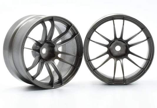 ReveD Competition Wheel UL12, Gunmetal, Offset 6, Pack of 2
