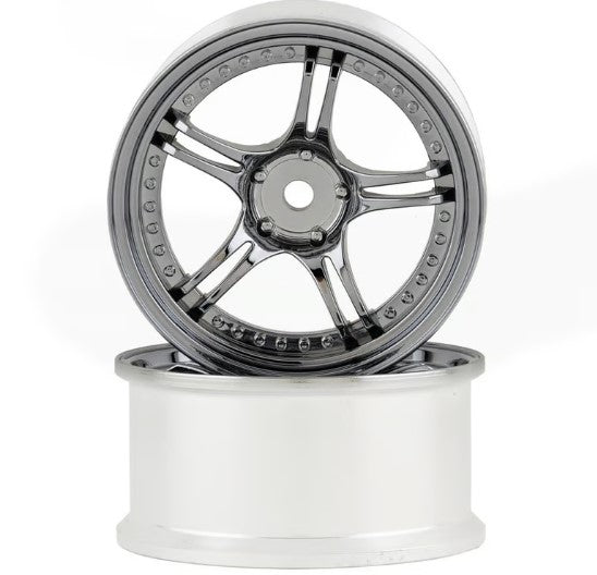 SSR Professor SPX WHEEL Offset 6 (Shallow Rim) Black chrome (2pcs)
