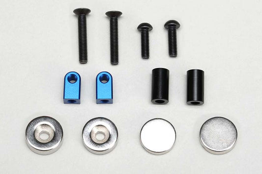 Yokomo Magnet Front Body Mount Blue for All-Purpose